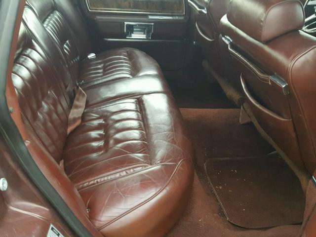 1LNBP96F9DY620854 - 1983 LINCOLN TOWN CAR BROWN photo 6