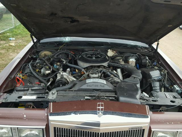 1LNBP96F9DY620854 - 1983 LINCOLN TOWN CAR BROWN photo 7