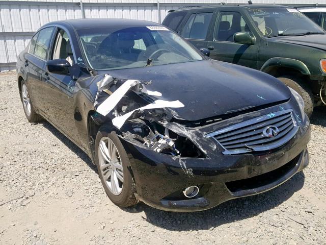 JN1CV6AP9DM725336 - 2013 INFINITI G37 BASE BLACK photo 1