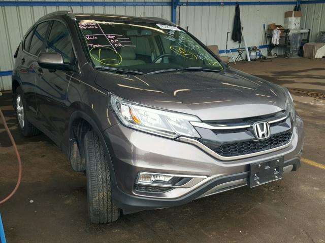 2HKRM4H74GH683404 - 2016 HONDA CR-V EXL GRAY photo 1