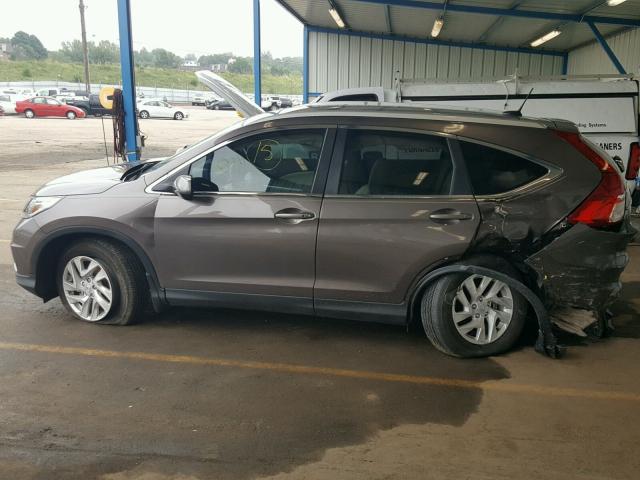 2HKRM4H74GH683404 - 2016 HONDA CR-V EXL GRAY photo 9