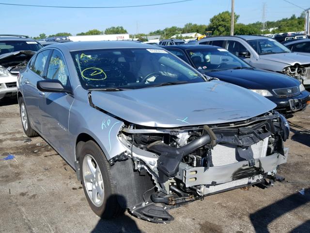 1G1ZB5ST9JF108081 - 2018 CHEVROLET MALIBU LS ვერცხლისფერი ფოტო 1