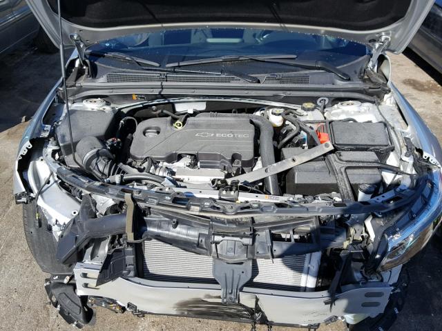 1G1ZB5ST9JF108081 - 2018 CHEVROLET MALIBU LS ვერცხლისფერი ფოტო 7