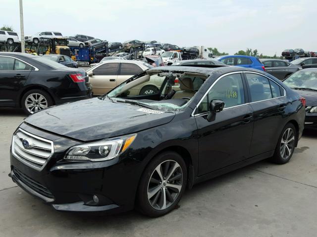 4S3BNEN66H3016847 - 2017 SUBARU LEGACY 3.6 BLACK photo 2