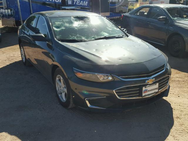 1G1ZB5ST9JF166255 - 2018 CHEVROLET MALIBU LS GRAY photo 1