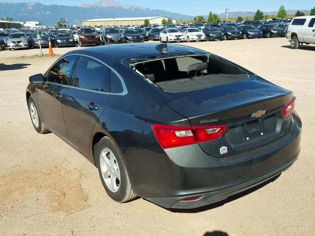 1G1ZB5ST9JF166255 - 2018 CHEVROLET MALIBU LS GRAY photo 3