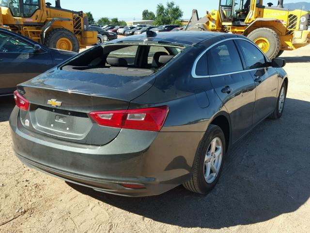 1G1ZB5ST9JF166255 - 2018 CHEVROLET MALIBU LS GRAY photo 4