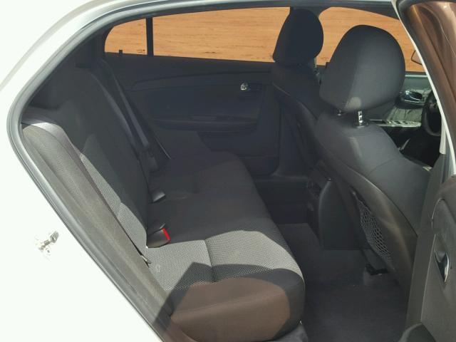 1G1ZC5E15BF364386 - 2011 CHEVROLET MALIBU 1LT WHITE photo 6