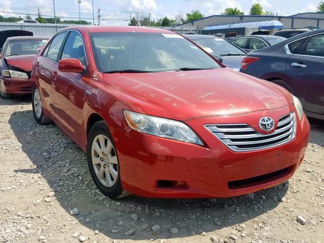 4T1BB46K07U019603 - 2007 TOYOTA CAMRY NEW RED photo 1