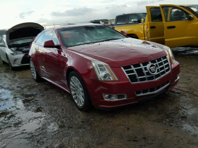 1G6DG1E31E0104965 - 2014 CADILLAC CTS PERFOR RED photo 1