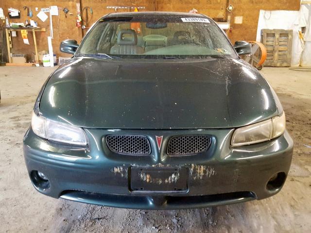 1G2WP52K6XF275157 - 1999 PONTIAC GRAND PRIX GREEN photo 10