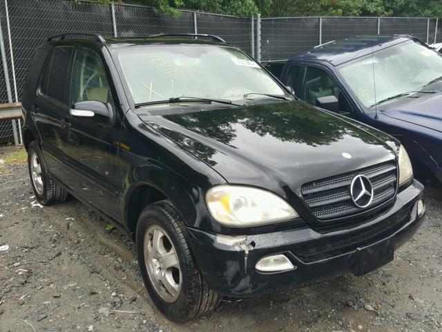 4JGAB54E62A290867 - 2002 MERCEDES-BENZ ML 320 BLACK photo 1