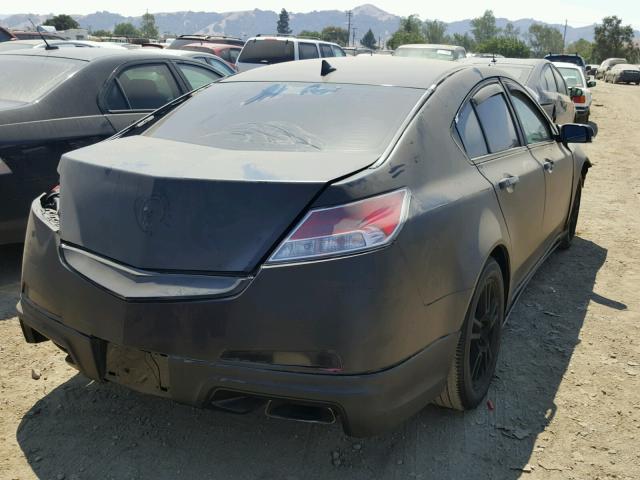 19UUA8F23BA008212 - 2011 ACURA TL BLACK photo 4