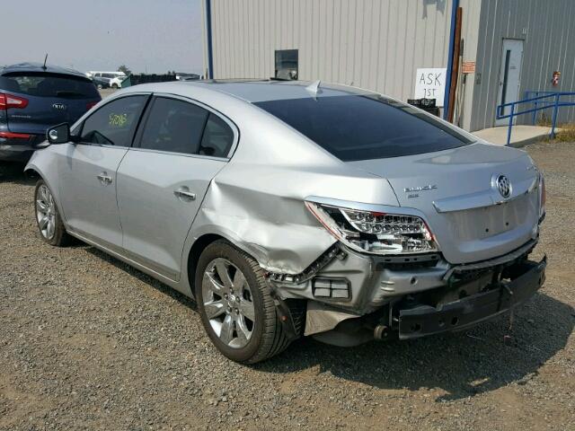 1G4GD5GG8AF146319 - 2010 BUICK LACROSSE C SILVER photo 3