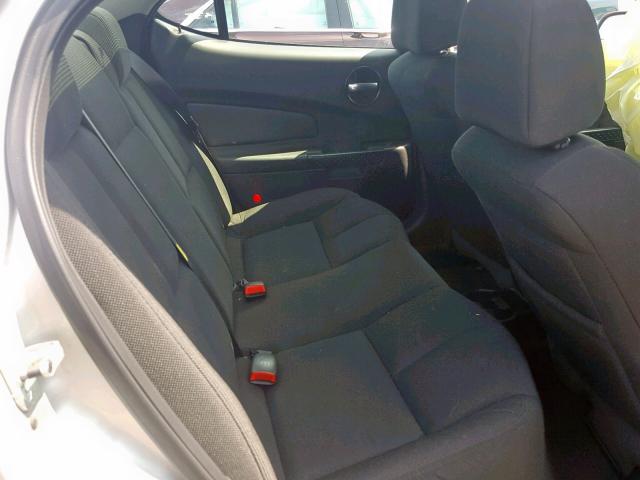 2G2WP552061305481 - 2006 PONTIAC GRAND PRIX SILVER photo 6