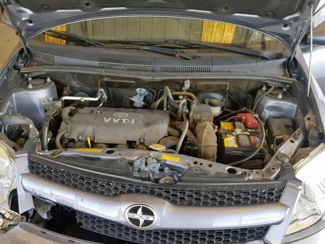 JTKKT624X65014849 - 2006 TOYOTA SCION XA SILVER photo 7