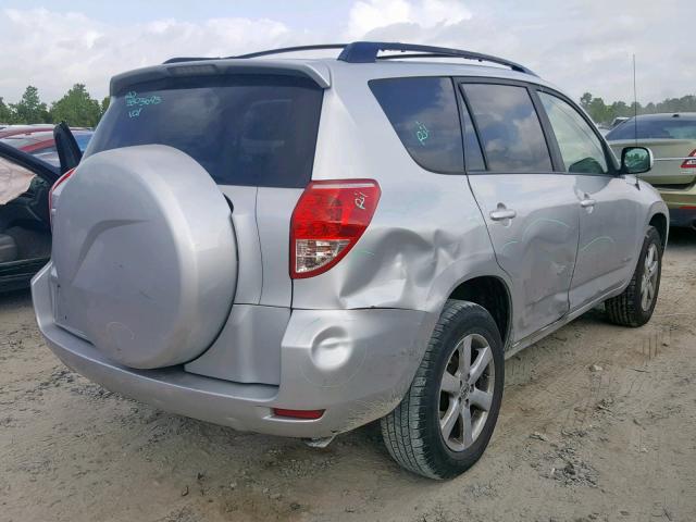 JTMZK34V385023599 - 2008 TOYOTA RAV4 LIMIT SILVER photo 4