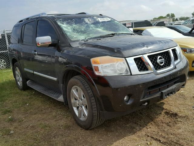 5N1BA0NC7BN609841 - 2011 NISSAN ARMADA SV BLACK photo 1