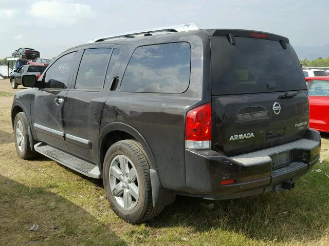 5N1BA0NC7BN609841 - 2011 NISSAN ARMADA SV BLACK photo 3