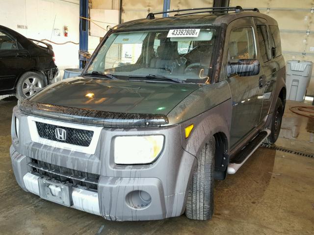 5J6YH28573L025904 - 2003 HONDA ELEMENT EX GREEN photo 2