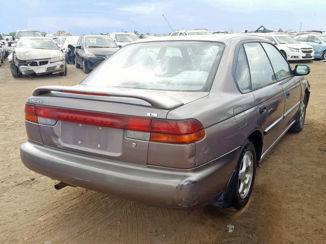 4S3BD6359S9219285 - 1995 SUBARU LEGACY L GRAY photo 4