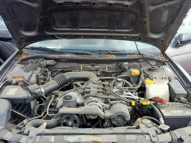 4S3BD6359S9219285 - 1995 SUBARU LEGACY L GRAY photo 7