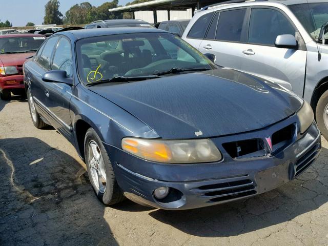 1G2HX54K2Y4226587 - 2000 PONTIAC BONNEVILLE BLUE photo 1