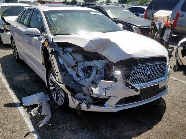 3LN6L5MU6HR636666 - 2017 LINCOLN MKZ HYBRID WHITE photo 1