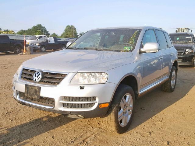 WVGMM77L26D015689 - 2006 VOLKSWAGEN TOUAREG 4. SILVER photo 2