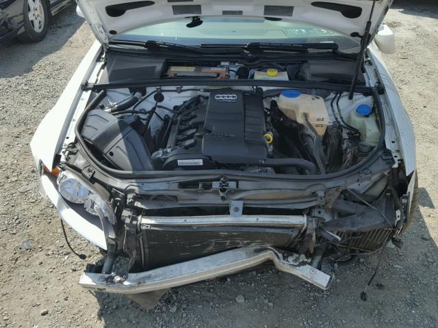 WAUDF78E57A211088 - 2007 AUDI A4 2.0T QU WHITE photo 7