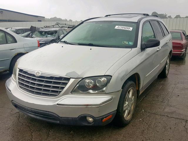 2C8GF68414R592509 - 2004 CHRYSLER PACIFICA GRAY photo 2