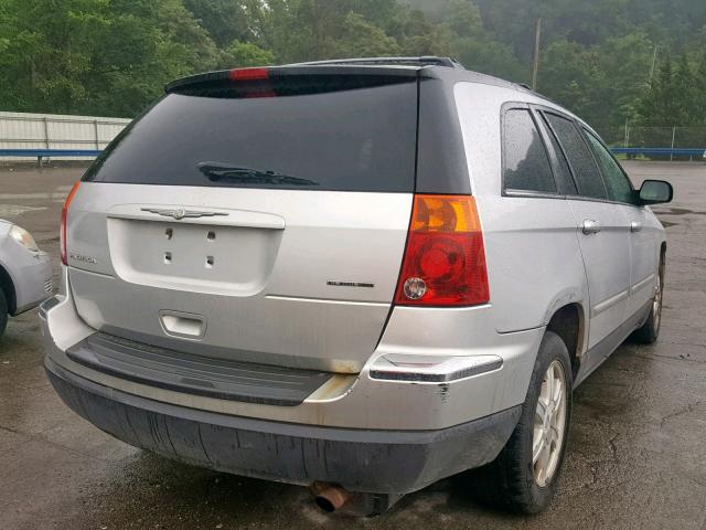 2C8GF68414R592509 - 2004 CHRYSLER PACIFICA GRAY photo 4