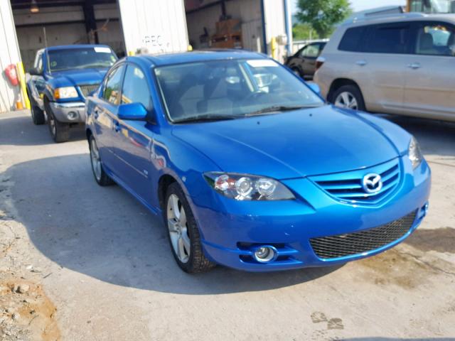 JM1BK323961489755 - 2006 MAZDA 3 S BLUE photo 1