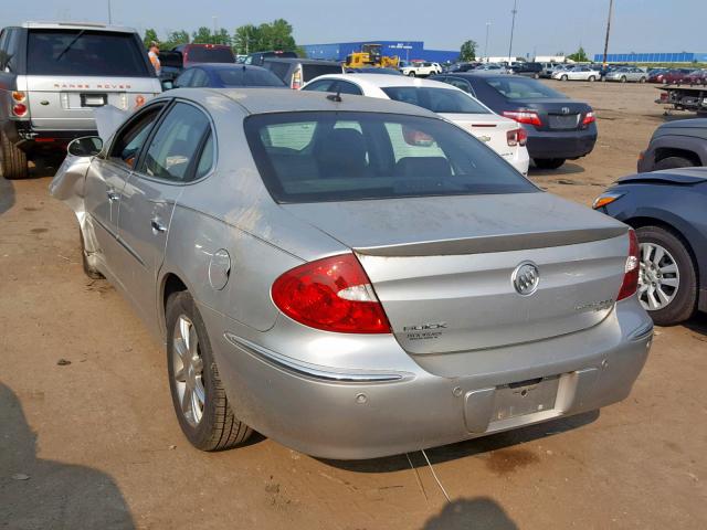 2G4WE587761227639 - 2006 BUICK LACROSSE C SILVER photo 3