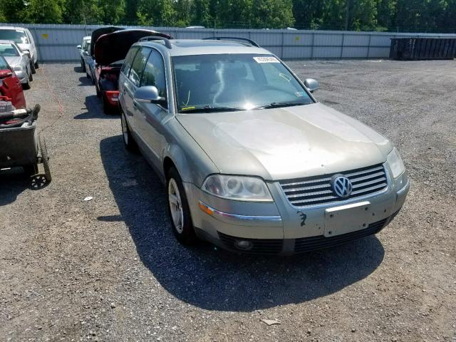 WVWYH63B54E217936 - 2004 VOLKSWAGEN PASSAT GLX GREEN photo 1