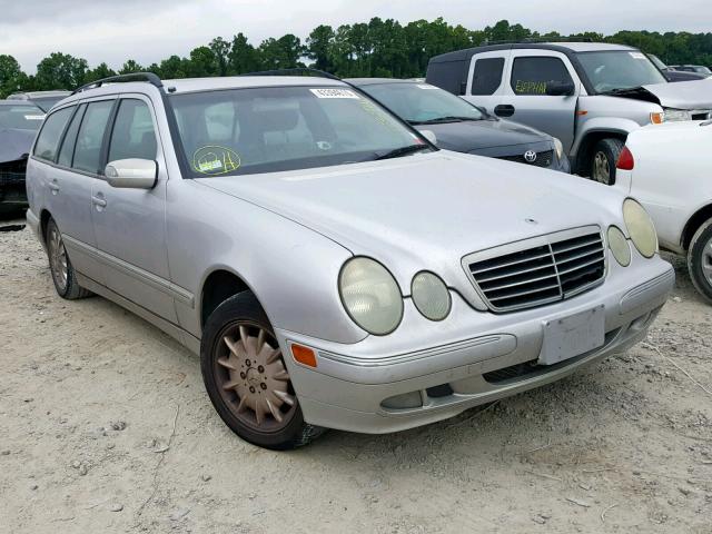 WDBJH82JX1X056830 - 2001 MERCEDES-BENZ E 320 4MAT SILVER photo 1