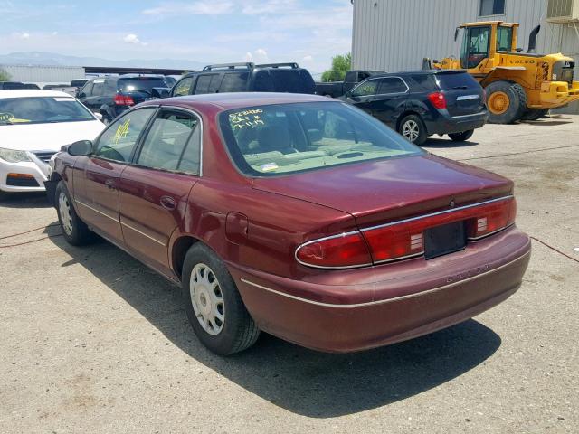 2G4WS52M8W1584867 - 1998 BUICK CENTURY CU RED photo 3