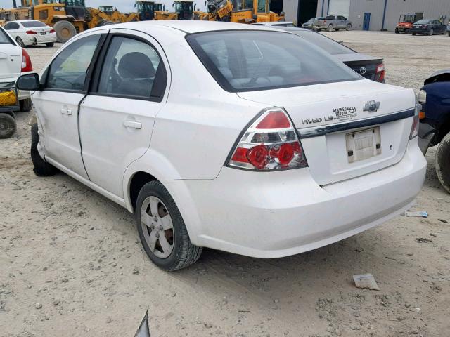 KL1TD56678B099126 - 2008 CHEVROLET AVEO BASE Ağ foto 3