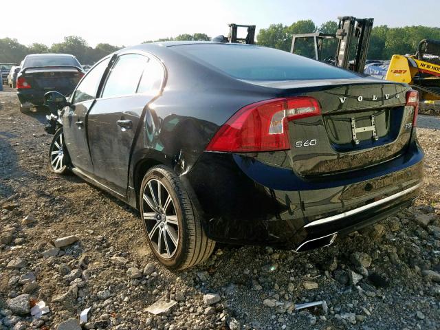 LYV402TK9HB145045 - 2017 VOLVO S60 PREMIE BLACK photo 3