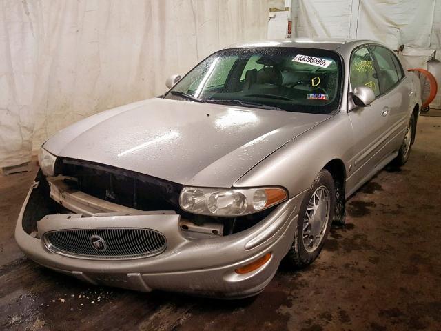 1G4HR54K044112762 - 2004 BUICK LESABRE LI SILVER photo 2