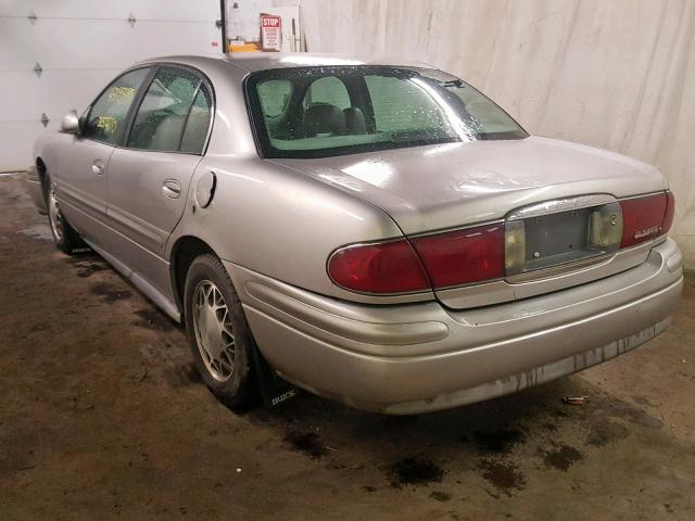 1G4HR54K044112762 - 2004 BUICK LESABRE LI SILVER photo 3