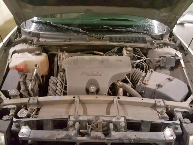 1G4HR54K044112762 - 2004 BUICK LESABRE LI SILVER photo 7