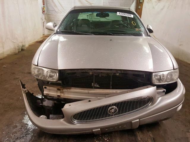 1G4HR54K044112762 - 2004 BUICK LESABRE LI SILVER photo 9