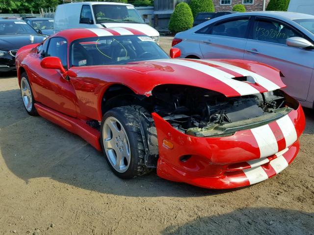 1B3ER69E62V102892 - 2002 DODGE VIPER GTS RED photo 1