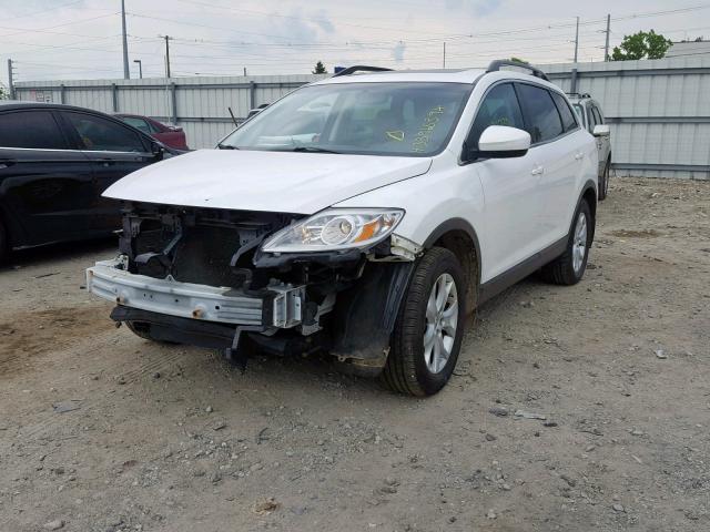 JM3TB3CA0B0309085 - 2011 MAZDA CX-9 WHITE photo 2