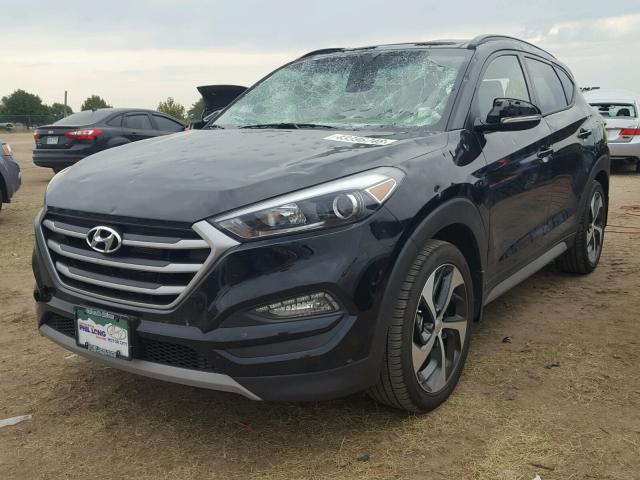 KM8J33A29JU715054 - 2018 HYUNDAI TUCSON LIM BLACK photo 2