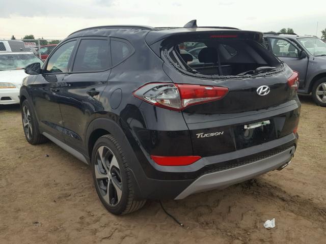 KM8J33A29JU715054 - 2018 HYUNDAI TUCSON LIM BLACK photo 3