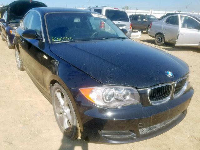 WBAUP73518VF09493 - 2008 BMW 128 I BLACK photo 1