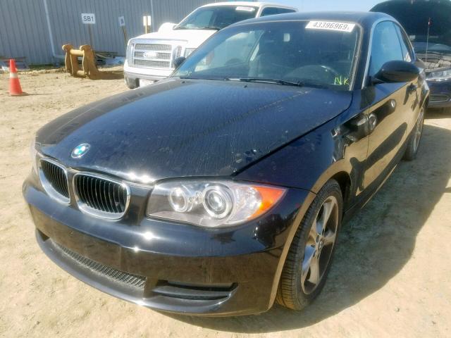 WBAUP73518VF09493 - 2008 BMW 128 I BLACK photo 2