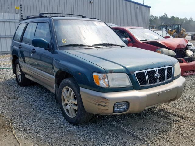 JF1SF65511H728417 - 2001 SUBARU FORESTER S BROWN photo 1